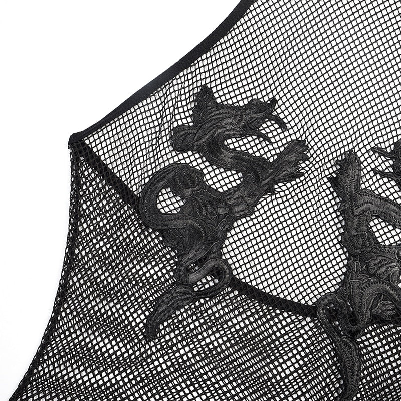Ellolace Fistnet Sexy Porn Body Lingerie Sissy Bodysuit Crotchless Naked Erotic Costume Transparent For Mesh Sensual Tights