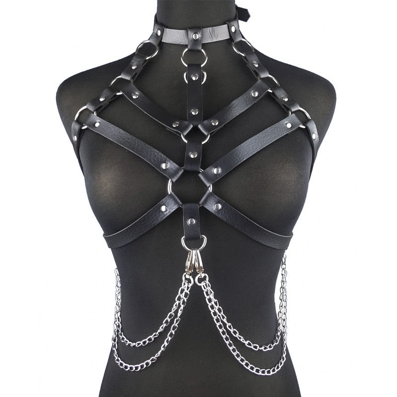 Bianca's Chain Chest Harness