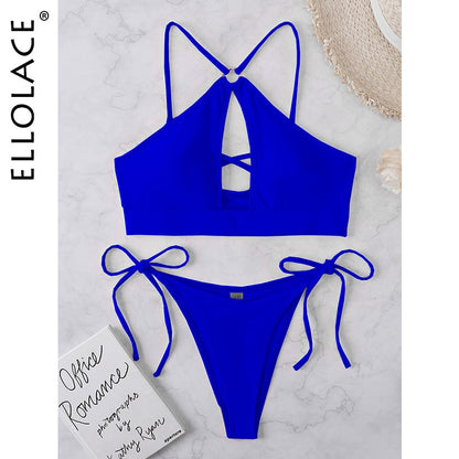 Swimwear Women Push Up Monokini Brazilian Beachwear Padded Hollow Out Micro Bikini Low Waist Extreme Sexy Thread