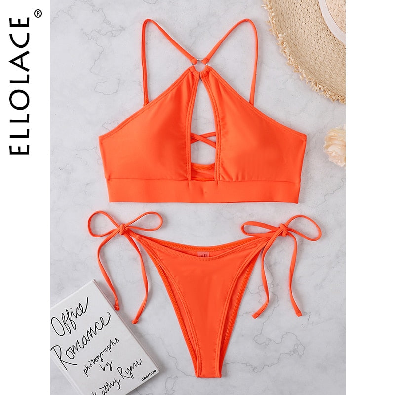 Swimwear Women Push Up Monokini Brazilian Beachwear Padded Hollow Out Micro Bikini Low Waist Extreme Sexy Thread