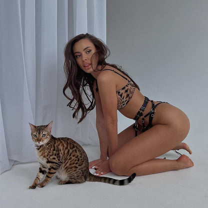 Erotic Leopard Set