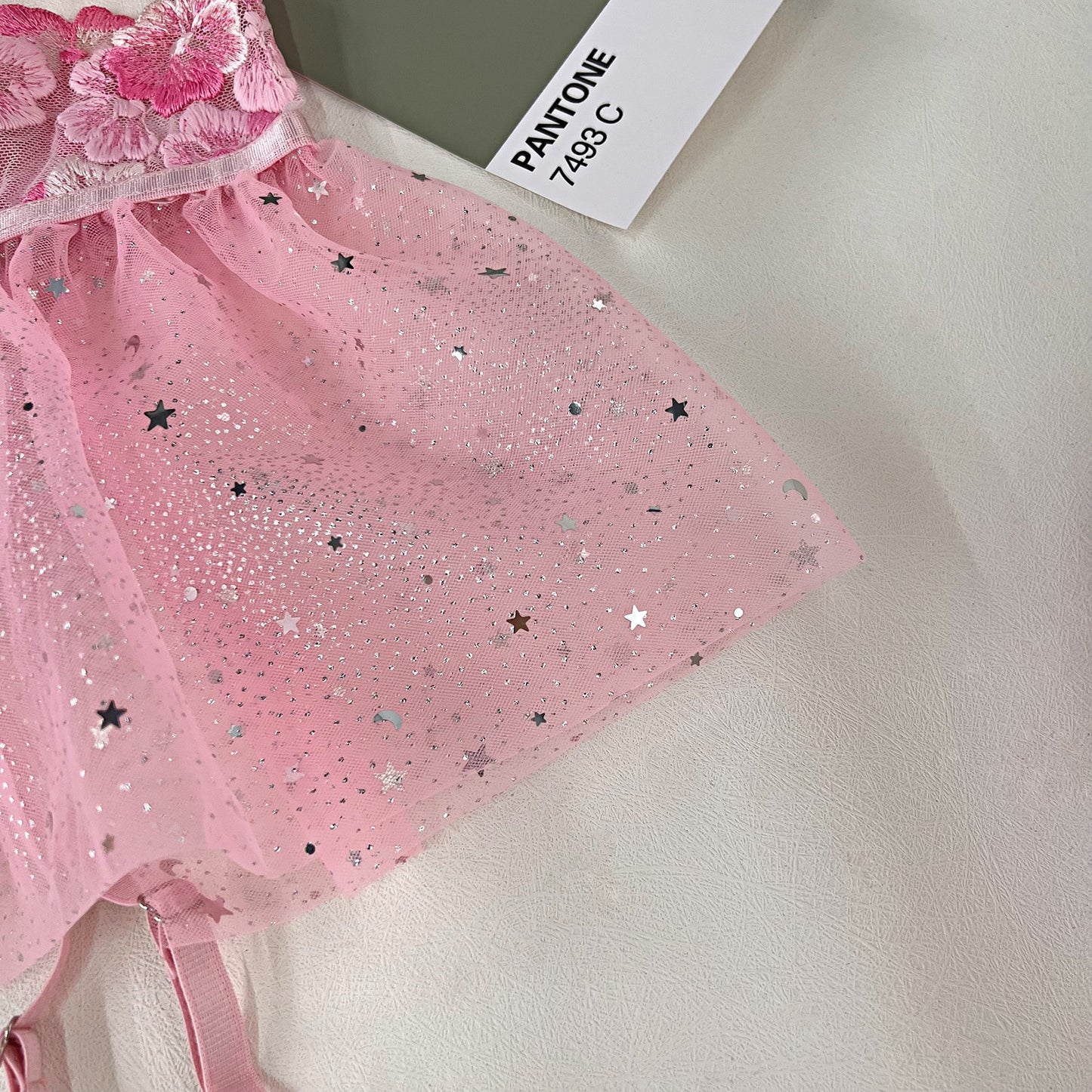 Ellolace Fancy Lingerie Fairy Ruffle Underwear 3-Piece Fine Luxury Embroidery Erotic Outfit Floral Delicate Garter Bilizna Set