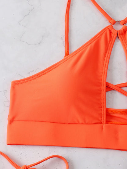 Swimwear Women Push Up Monokini Brazilian Beachwear Padded Hollow Out Micro Bikini Low Waist Extreme Sexy Thread