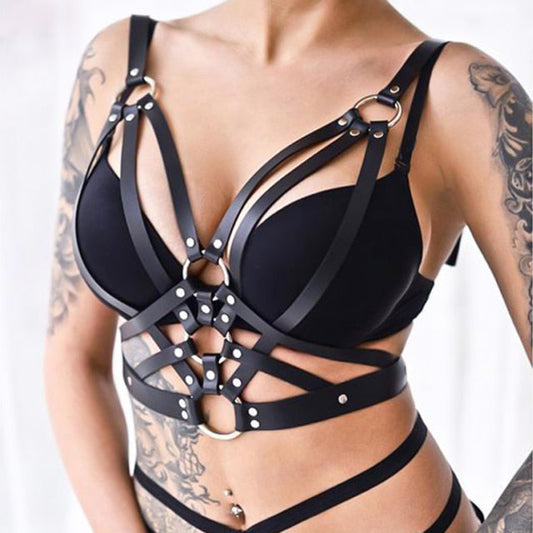 Tiffany's Gothic Harness Bra